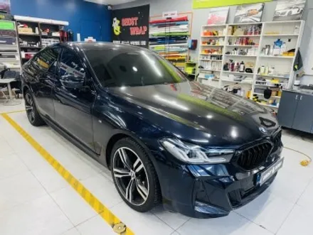 BMW 6GT 올블랙 완성: 윈도우 크롬 죽이기 & \'낮져밤이\' 변색 라이트 PPF 시공기 / 고양 일산 덕양구