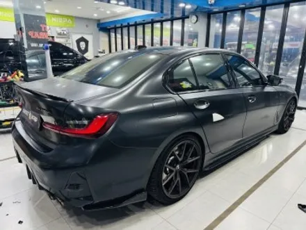 BMW M340i 랩핑 긁힘 수리 | 부분 커버업 vs 전체 재시공 비교 사례 / 고양 일산 덕양구