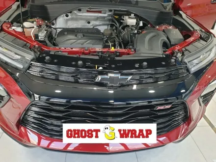 고스트랩(ghostwrap) 트레일블레이저 그릴 크롬죽이기,손잡이 랩핑 시공 / 고양 일산 덕양구