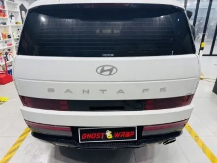 현대 싼타페 MX5, 엠블럼&레터링 블랙 교체 + 든든한 라이트 PPF (일산 고양 랩핑샵) / 고양 일산 덕양구