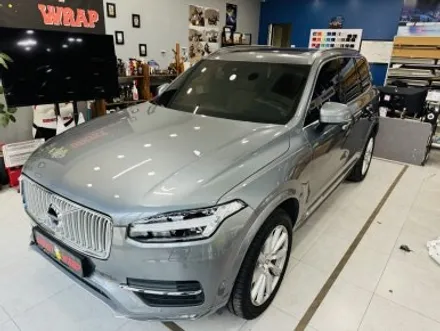 볼보 XC90 석회물로 오염된 루프랙 랩핑으로 해결하기 [고양랩핑/일산랩핑/파주랩핑/강서랩핑/은평랩핑] / 고양 일산 덕양구