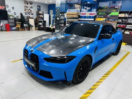 BMW M4 전체랩핑, 컬러만 바꿨을 뿐인데.. (feat. 데칼 & 라이트 PPF) 서울 은평 상암 랩핑샵 / 고양 일산 덕양구