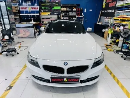 BMW Z4 | 루프스킨 PET랩핑, 사이드미러 랩핑, 엠블럼 교체 | 경기 고양 일산 고스트랩 / 고양 일산 덕양구