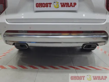 고스트랩(Ghostwrap) 팰리세이드 크롬죽이기 및 엠블럼 도색_3M 유광블랙, 에이버리 브러쉬 브론즈 ​랩핑 / 고양 일산 덕양구