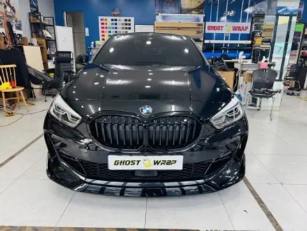 BMW 120i, 블랙 레터링 & 라이트 PPF로 힙스터 변신! (고양 일산 서울 랩핑 전문) / 고양 일산 덕양구
