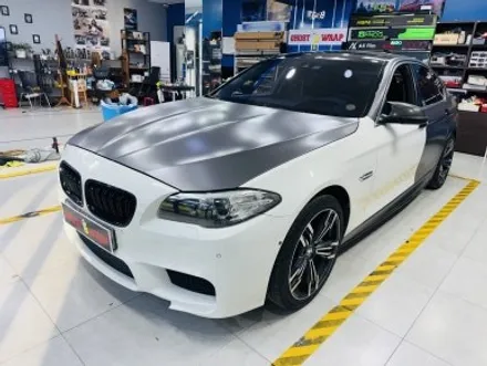 BMW 520D 보험수리 랩핑 & 라이트 블랙 PPF,  사고의 흔적을 지우고, 다시 태어나다!(일산 고스트랩) / 고양 일산 덕양구