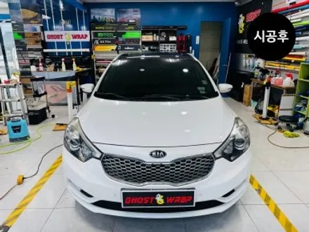 기아 K3 루프스킨 랩핑 제거 후 재시공, 낡은 랩핑 벗고 PPF로 \'역대급 광택\' 뿜뿜! (고양 일산 랩핑샵) / 고양 일산 덕양구