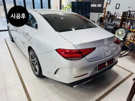 벤츠 CLS300D | 립스포일러 제거 및 광택 | 고양 일산 파주 랩핑 전문샵 고스트랩 / 고양 일산 덕양구