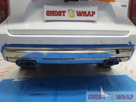 고스트랩(Ghostwrap) 팰리세이드 크롬죽이기 및 엠블럼 도색_3M 유광블랙, 에이버리 브러쉬 브론즈 ​랩핑 / 고양 일산 덕양구