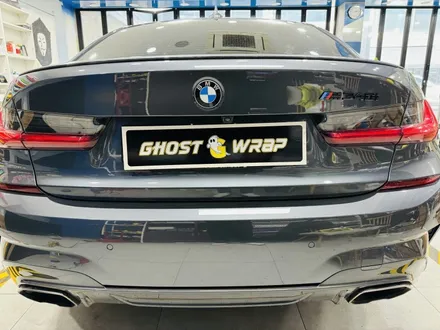 BMW340i 트렁크 리드 PPF 및 엠블럼 시공_ 고양,파주,일산,덕양구,화전동,덕은지구,향동,마포,은평,양천,강서,목동,수색,상암,공덕,응암,서대문랩핑샵 / 고양 일산 덕양구