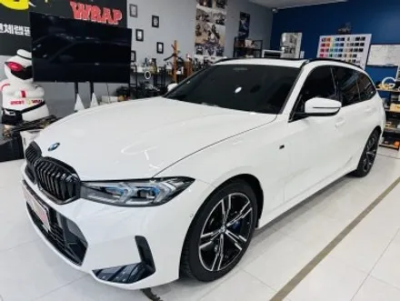 BMW 320i 감성업 | 레터링 블랙 교체 & M 트라이컬러 포인트 / 고양 일산 덕양구
