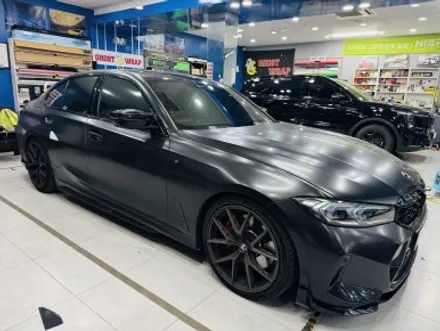 BMW M340i 랩핑 긁힘 수리 | 부분 커버업 vs 전체 재시공 비교 사례 / 고양 일산 덕양구