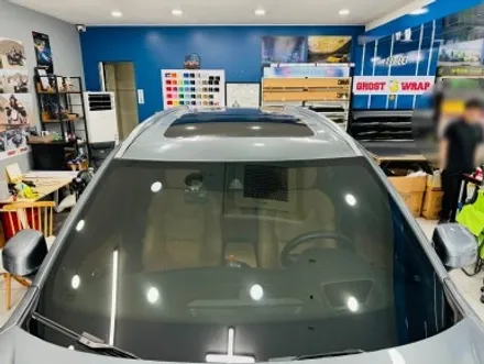 볼보 XC90 석회물로 오염된 루프랙 랩핑으로 해결하기 [고양랩핑/일산랩핑/파주랩핑/강서랩핑/은평랩핑] / 고양 일산 덕양구