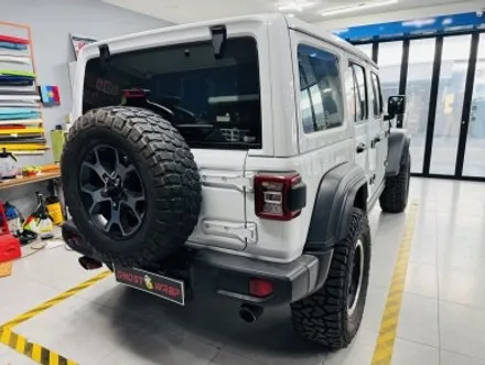 지프 랭글러 휠랩핑! 스페어 타이어만으로 완벽한 포인트 업 😊🚙 / 고양 일산 덕양구