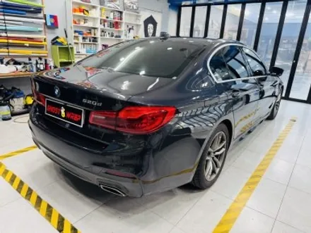 BMW 520D, 4년 만의 재회! 전체랩핑 제거, 잘 된 시공은 제거도 깔끔! (강서/목동 고스트랩) / 고양 일산 덕양구