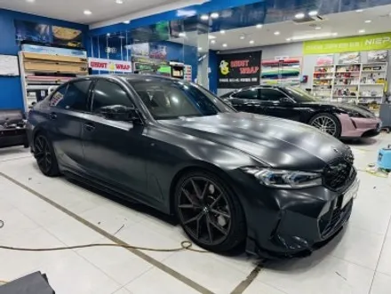 BMW M340i 랩핑 긁힘 수리 | 부분 커버업 vs 전체 재시공 비교 사례 / 고양 일산 덕양구