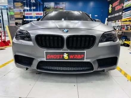 BMW 520D 보험수리 랩핑 & 라이트 블랙 PPF,  사고의 흔적을 지우고, 다시 태어나다!(일산 고스트랩) / 고양 일산 덕양구