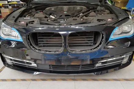 고스트랩(ghostwrap) BMW 750Li 전체랩핑 (유광화이트) / 고양 일산 덕양구