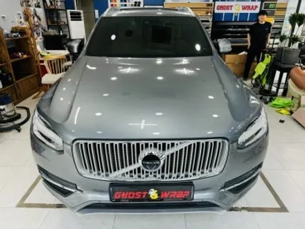 볼보 XC90 석회물로 오염된 루프랙 랩핑으로 해결하기 [고양랩핑/일산랩핑/파주랩핑/강서랩핑/은평랩핑] / 고양 일산 덕양구