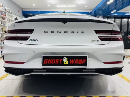 제네시스 페이스리프트 G80, 블랙 아머 장착 완료!🔥 크롬 삭제 & 랩핑 풀커스텀 / 고양 일산 덕양구