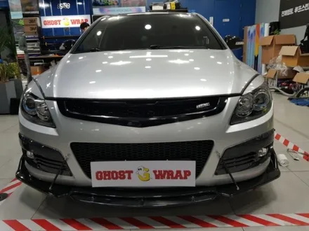 고스트랩(ghostwrap) 현대 i30 스포일러 랩핑 시공 / 고양 일산 덕양구