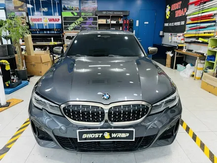 BMW340i 트렁크 리드 PPF 및 엠블럼 시공_ 고양,파주,일산,덕양구,화전동,덕은지구,향동,마포,은평,양천,강서,목동,수색,상암,공덕,응암,서대문랩핑샵 / 고양 일산 덕양구
