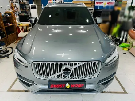 볼보 XC90 석회물로 오염된 루프랙 랩핑으로 해결하기 [고양랩핑/일산랩핑/파주랩핑/강서랩핑/은평랩핑] / 고양 일산 덕양구