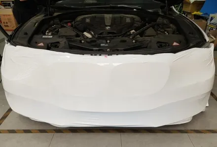 고스트랩(ghostwrap) BMW 750Li 전체랩핑 (유광화이트) / 고양 일산 덕양구