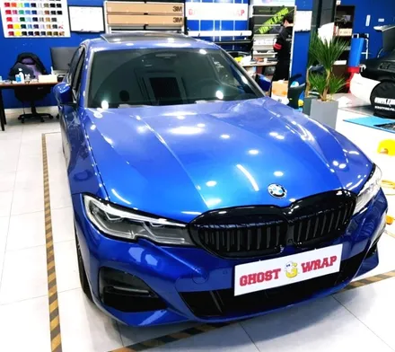 고스트랩(ghostwrap) BMW 320d m팩 그릴 크롬죽이기 / 고양 일산 덕양구