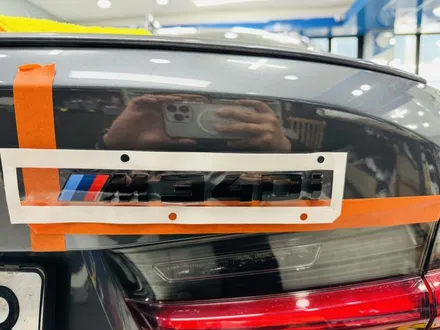 BMW340i 트렁크 리드 PPF 및 엠블럼 시공_ 고양,파주,일산,덕양구,화전동,덕은지구,향동,마포,은평,양천,강서,목동,수색,상암,공덕,응암,서대문랩핑샵 / 고양 일산 덕양구