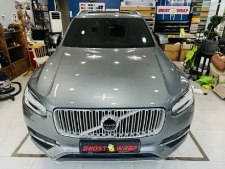볼보 XC90 석회물로 오염된 루프랙 랩핑으로 해결하기 [고양랩핑/일산랩핑/파주랩핑/강서랩핑/은평랩핑] / 고양 일산 덕양구