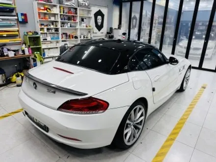 BMW Z4 | 루프스킨 PET랩핑, 사이드미러 랩핑, 엠블럼 교체 | 경기 고양 일산 고스트랩 / 고양 일산 덕양구