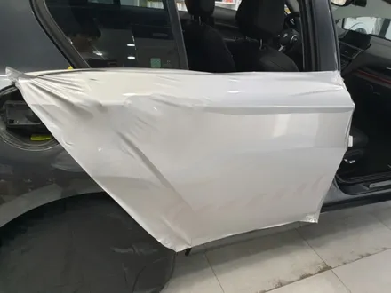 고스트랩(ghostwrap) BMW 118d 전체랩핑 (3M - 유광 화이트 알루미늄 ) / 고양 일산 덕양구