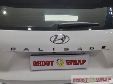 고스트랩(Ghostwrap) 팰리세이드 크롬죽이기 및 엠블럼 도색_3M 유광블랙, 에이버리 브러쉬 브론즈 ​랩핑 / 고양 일산 덕양구
