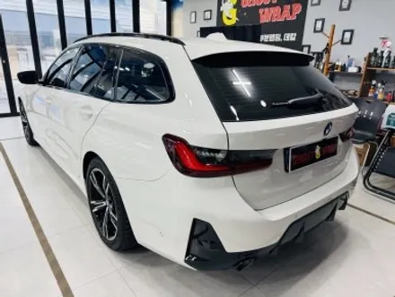 BMW 320i 감성업 | 레터링 블랙 교체 & M 트라이컬러 포인트 / 고양 일산 덕양구