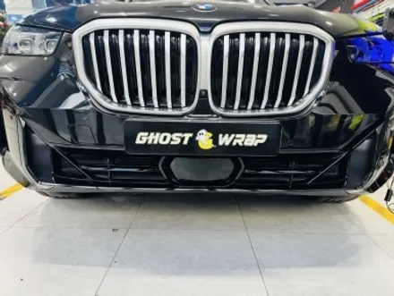 [고스트랩] BMW X5 블랙, 스키드 플레이트 유광 블랙 랩핑 + \'변색 PPF\' 시공 후기 (일산/고양) / 고양 일산 덕양구