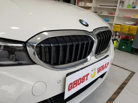 고스트랩(Ghostwrap) BMW 330e 전면 그릴 크롬죽이기 / 고양 일산 덕양구
