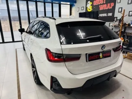 BMW 320i 감성업 | 레터링 블랙 교체 & M 트라이컬러 포인트 / 고양 일산 덕양구