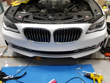 고스트랩(ghostwrap) BMW 750Li 전체랩핑 (유광화이트) / 고양 일산 덕양구