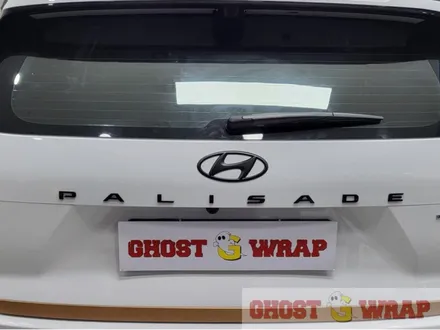 고스트랩(Ghostwrap) 팰리세이드 크롬죽이기 및 엠블럼 도색_3M 유광블랙, 에이버리 브러쉬 브론즈 ​랩핑 / 고양 일산 덕양구