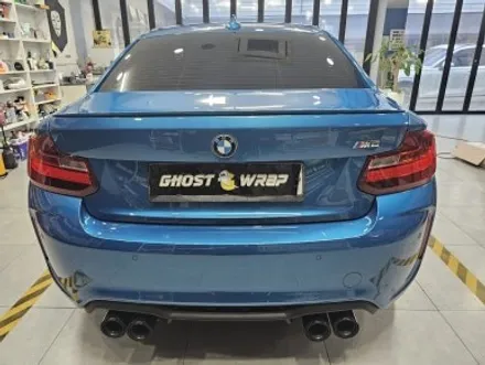 BMW M2 | 그릴 테두리 랩핑, 전면 후면 라이트 PPF, 측면 썬팅 제거 후 재시공 | 고양랩핑/일산랩핑/파주랩핑/강서랩핑/은평랩핑 / 고양 일산 덕양구