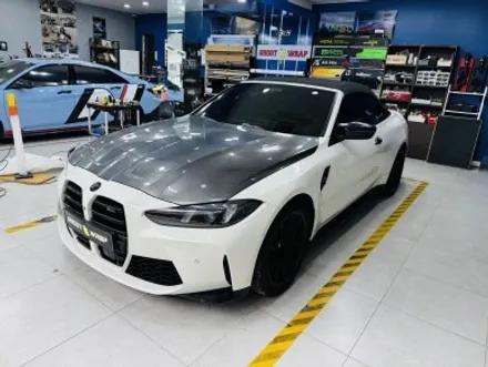 BMW M4 전체랩핑, 컬러만 바꿨을 뿐인데.. (feat. 데칼 & 라이트 PPF) 서울 은평 상암 랩핑샵 / 고양 일산 덕양구