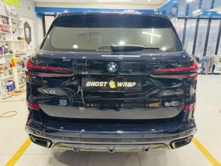 [일산/파주] BMW X5, 크롬 죽이기의 정석! 휠 & 머플러팁 랩핑으로 올 블랙 포스 완성 / 고양 일산 덕양구
