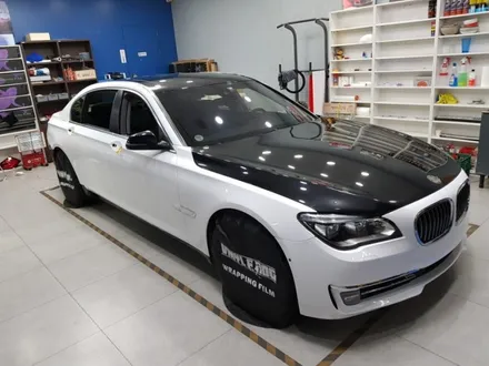 고스트랩(ghostwrap) BMW 750Li 전체랩핑 (유광화이트) / 고양 일산 덕양구