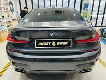 BMW340i 트렁크 리드 PPF 및 엠블럼 시공_ 고양,파주,일산,덕양구,화전동,덕은지구,향동,마포,은평,양천,강서,목동,수색,상암,공덕,응암,서대문랩핑샵 / 고양 일산 덕양구