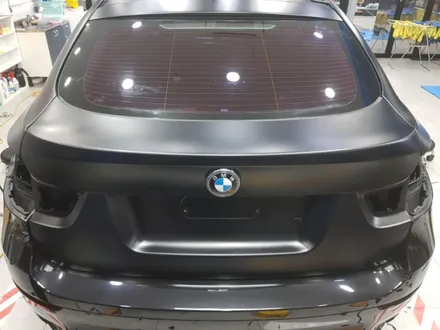 고스트랩(ghostwrap) BMW X6 전체랩핑(사틴블랙) 시공 / 고양 일산 덕양구