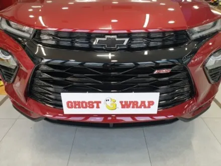 고스트랩(ghostwrap) 트레일블레이저 그릴 크롬죽이기,손잡이 랩핑 시공 / 고양 일산 덕양구