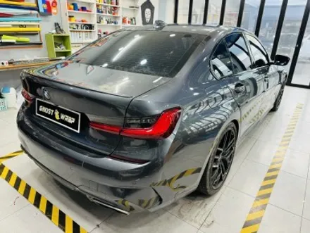 BMW340i 트렁크 리드 PPF 및 엠블럼 시공_ 고양,파주,일산,덕양구,화전동,덕은지구,향동,마포,은평,양천,강서,목동,수색,상암,공덕,응암,서대문랩핑샵 / 고양 일산 덕양구