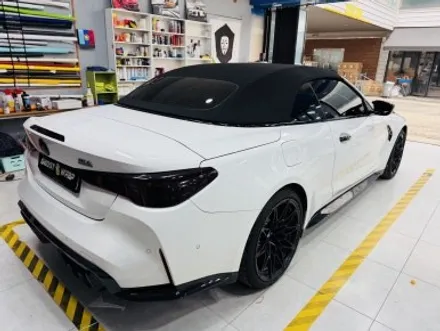 BMW M4 전체랩핑, 컬러만 바꿨을 뿐인데.. (feat. 데칼 & 라이트 PPF) 서울 은평 상암 랩핑샵 / 고양 일산 덕양구