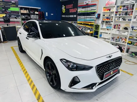 🚙 제네시스 G70, 너의 색깔은 뭐니? 전체랩핑 제거 고양 일산 랩핑샵 / 고양 일산 덕양구